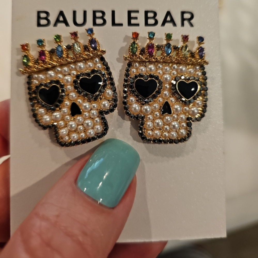 Baublebar skull earrings